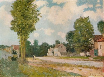 La Route de Versailles, 19ème siècle, 1929 - Alfred Sisley