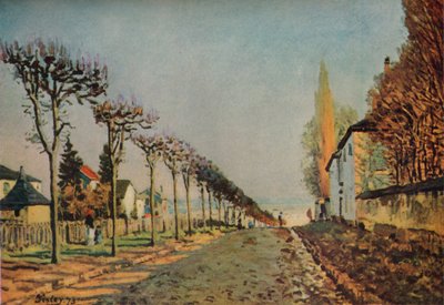 Le chemin de la Machine, 1873, 1929 - Alfred Sisley