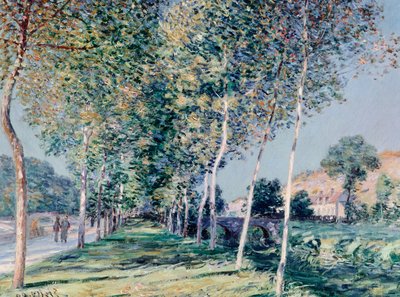 Route vers Louveciennes - Alfred Sisley