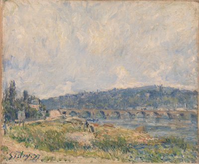 Le Pont de Sèvres - Alfred Sisley