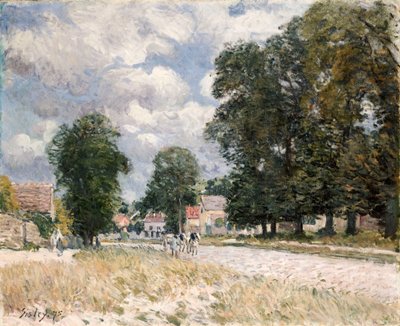 La Route de Marly-le-Roi - Alfred Sisley