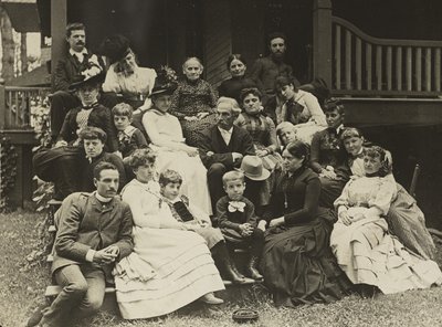 Famille Stieglitz à Oaklawn, Lake George - Alfred Stieglitz