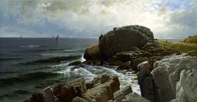 Castle Rock, Marblehead - Alfred Thompson Bricher