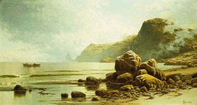 Marée basse, Southhead, île Grand Manan - Alfred Thompson Bricher