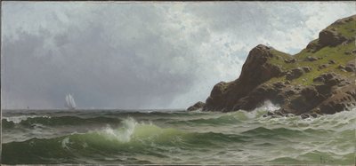 Naviguer au large de la côte - Alfred Thompson Bricher