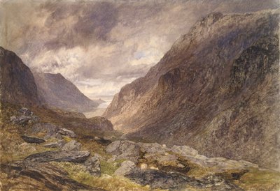 Passage de Llanberis, c1853 - Alfred William Hunt