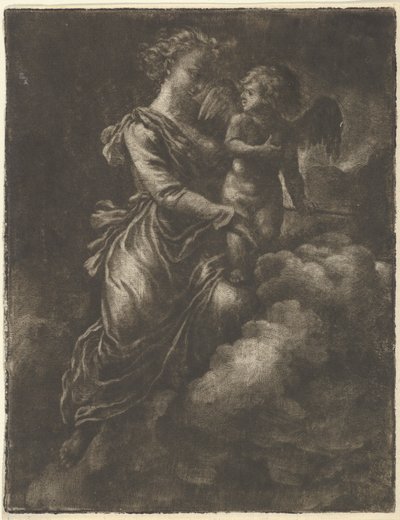 Vénus et Cupidon, 17ème siècle - Allart van Everdingen