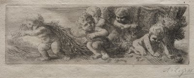 Plaque pour le dessus de la boîte à épingles - Alphonse Legros