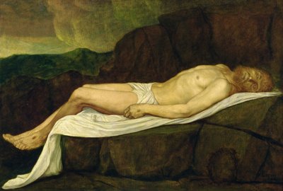 Le Christ mort, 1888 - Alphonse Legros