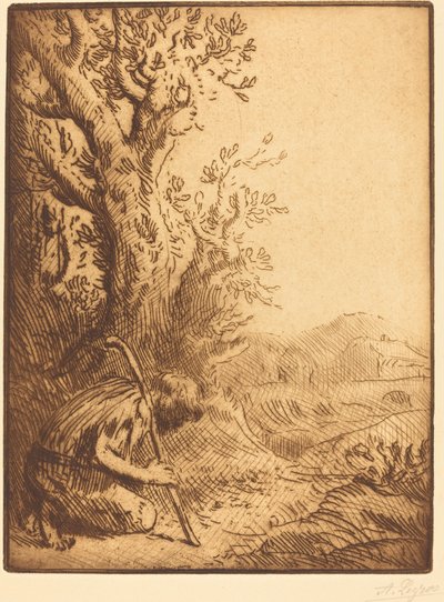 Le Fils prodigue, 4e planche - Alphonse Legros