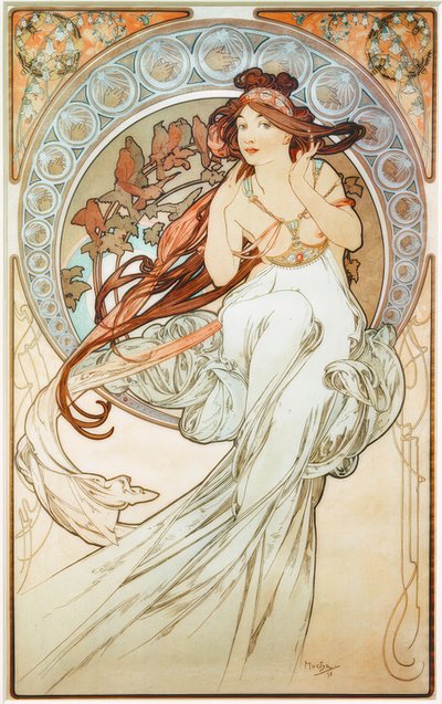 La musique - Alphonse Mucha