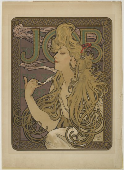 Job, 1896 - Alphonse Mucha