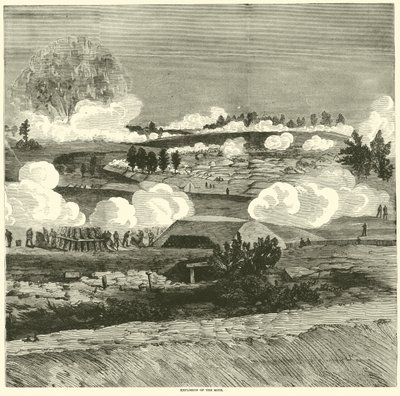 Explosion de la mine, juillet 1864 - American School