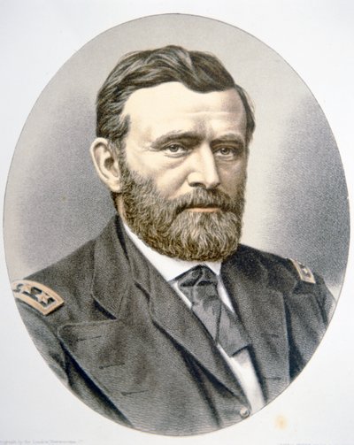 Général Ulysses Simpson Grant (1822-85) - American School