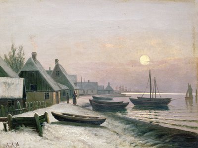 Bateaux de pêche au soleil d