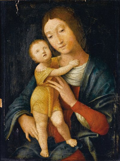 Madone et enfant - Andrea Mantegna