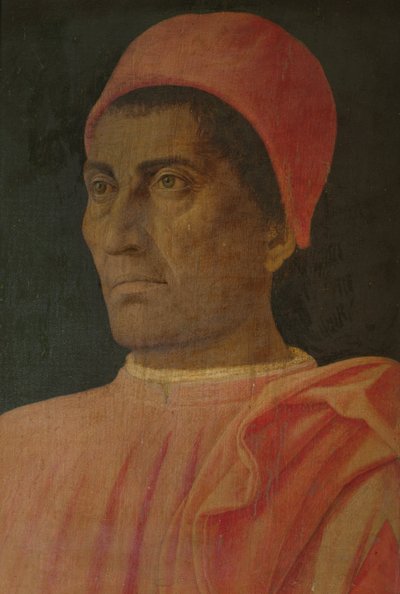 Portrait du cardinal Carlo de Medici - Andrea Mantegna