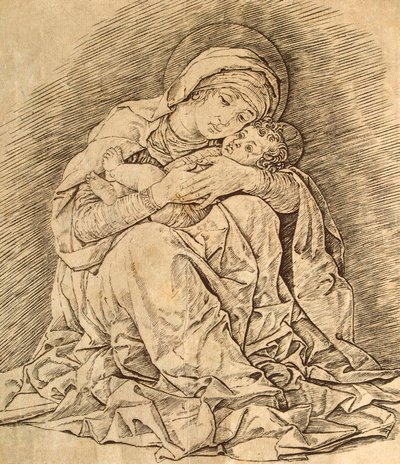 Vierge et enfant - Andrea Mantegna