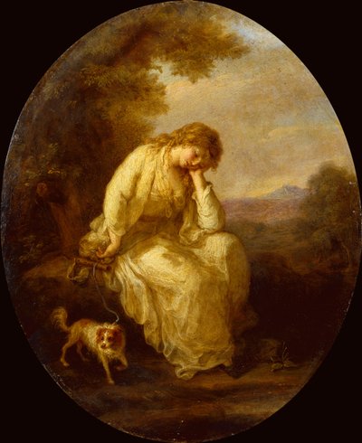 Maria à Moulines - Angelica Kauffmann