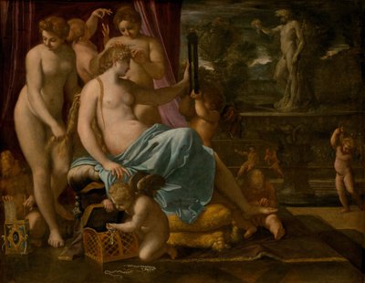 Vénus parée par les Grâces - Annibale Carracci