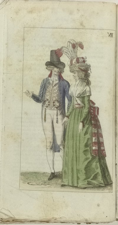 Cabinet de mode et de goût 1791, Bl. 227 - Anonymous