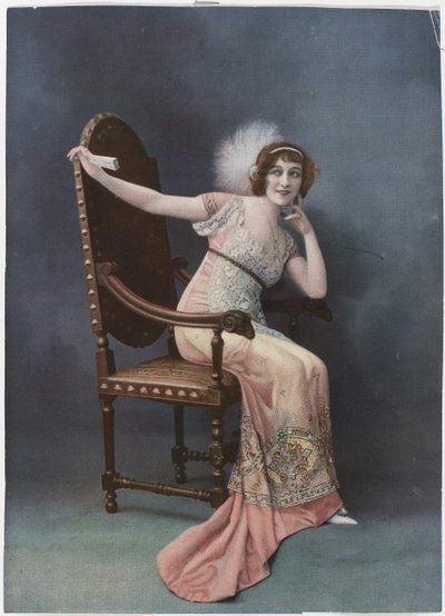 Les Modes, 1911 : Robe de soirée - Anonymous