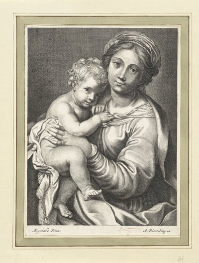 Marie avec enfant - Anonymous