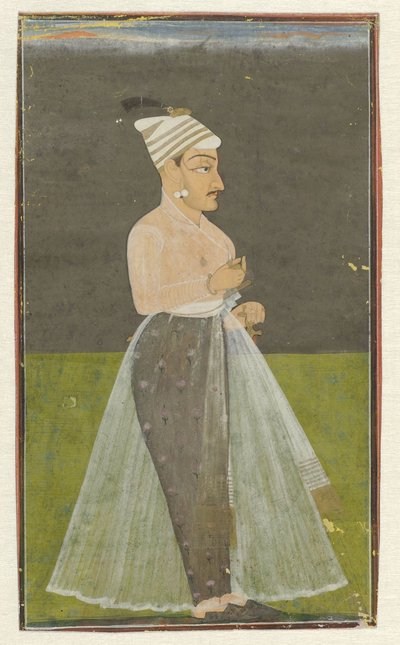 Portrait de Daya Datta, Raja de Nurpur - Anonymous