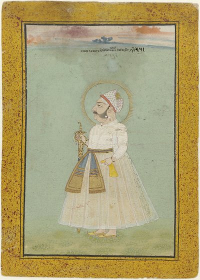 Portrait de Jaisingh, fondateur de Jaipur - Anonymous