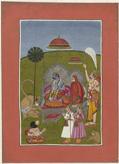 Rama avatar (Avatars de Vishnu) - Anonymous