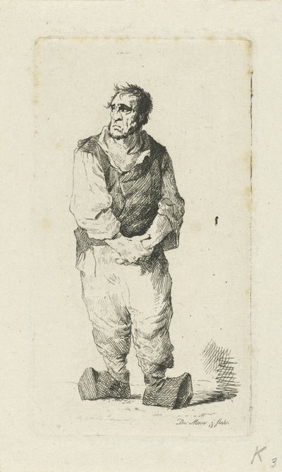 Homme en sabots - Anthonie Willem Hendrik Nolthenius de Man