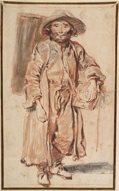 Le vieux Savoyard - Antoine Watteau