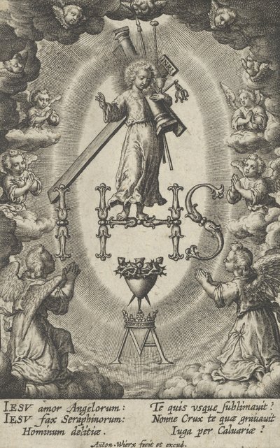 Monogramme sacré - Antonius Wierix