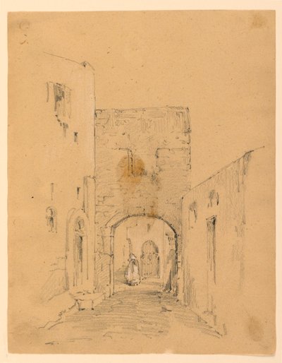 Rue à Tanger - Arnold William Brunner