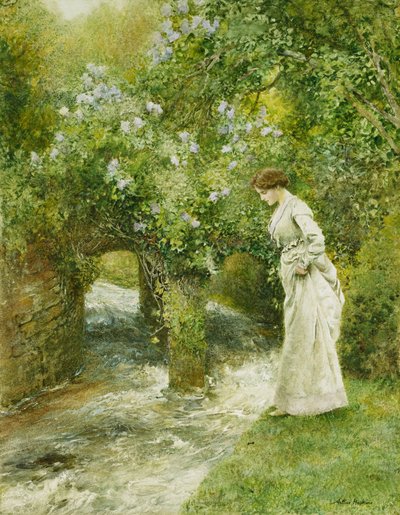 Le ruisseau au printemps - Arthur Hopkins