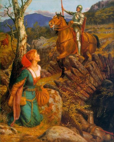 Le Renversement du Chevalier Rouillé, vers 1894-1908 - Arthur Hughes