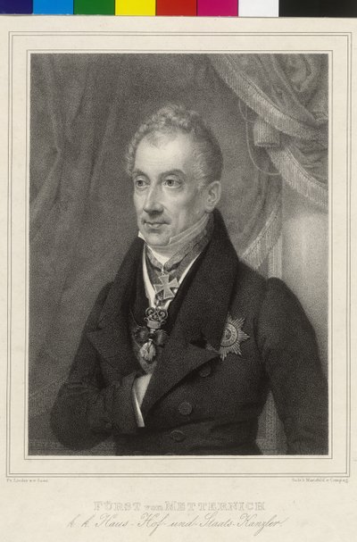 Clement Wenzel Lothar prince de Metternich-Winneburg - Artist Unknown