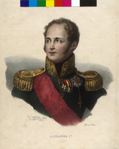 Empereur de Russie Alexandre Ier - Artist Unknown