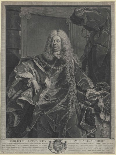 Philipp Ludwig count Sinzendorf - Artist Unknown