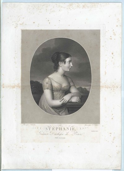 Stéphanie von Baden - Artist Unknown