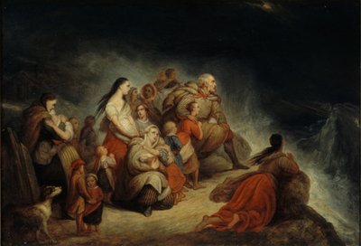 La Tempête, vers 1820 - Ary Scheffer