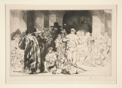 Les émigrants - Auguste Brouet