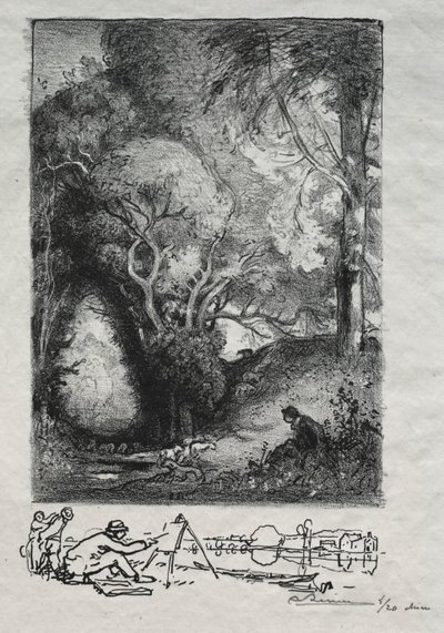 La Ravine en juin - Auguste Louis Lepère