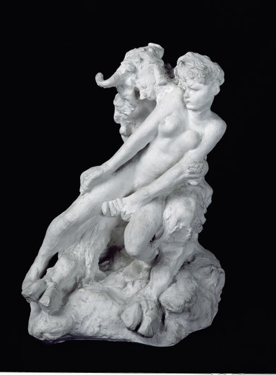 Faune et nymphe, vers 1886 - Auguste Rodin