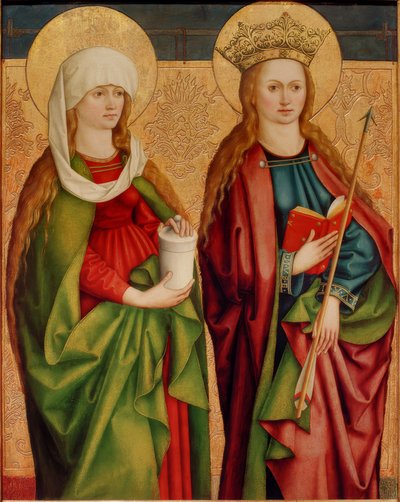 Sainte Marie Madeleine et Ursule - Bartholomäus Zeitblom