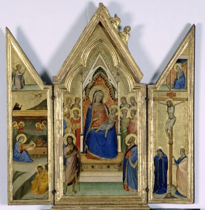 Triptyque avec la Vierge à l