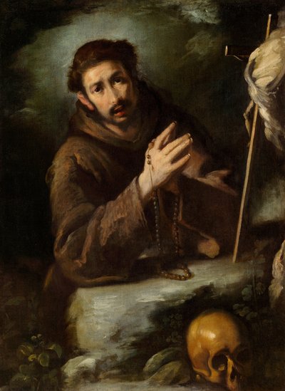 Saint François en prière - Bernardo Strozzi