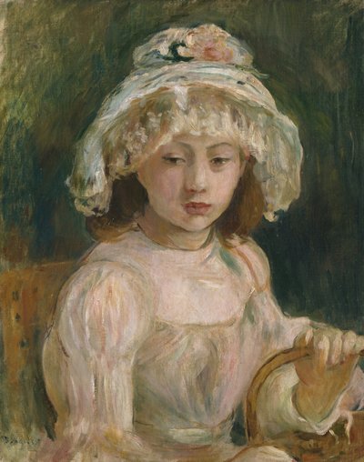 Jeune fille avec chapeau - Berthe Morisot