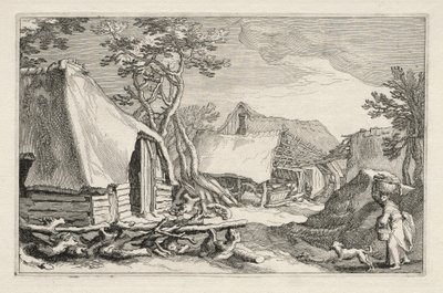 Paysage avec fermes, 1613-1614 - Boetius Adams Bolswert