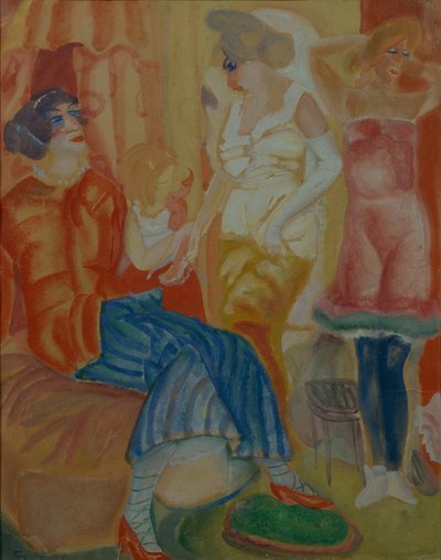 Femmes, 1916 - Boris Dmitrievich Grigoriev